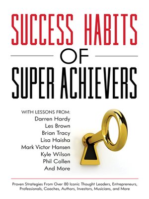 cover image of Success Habits of Super Achievers